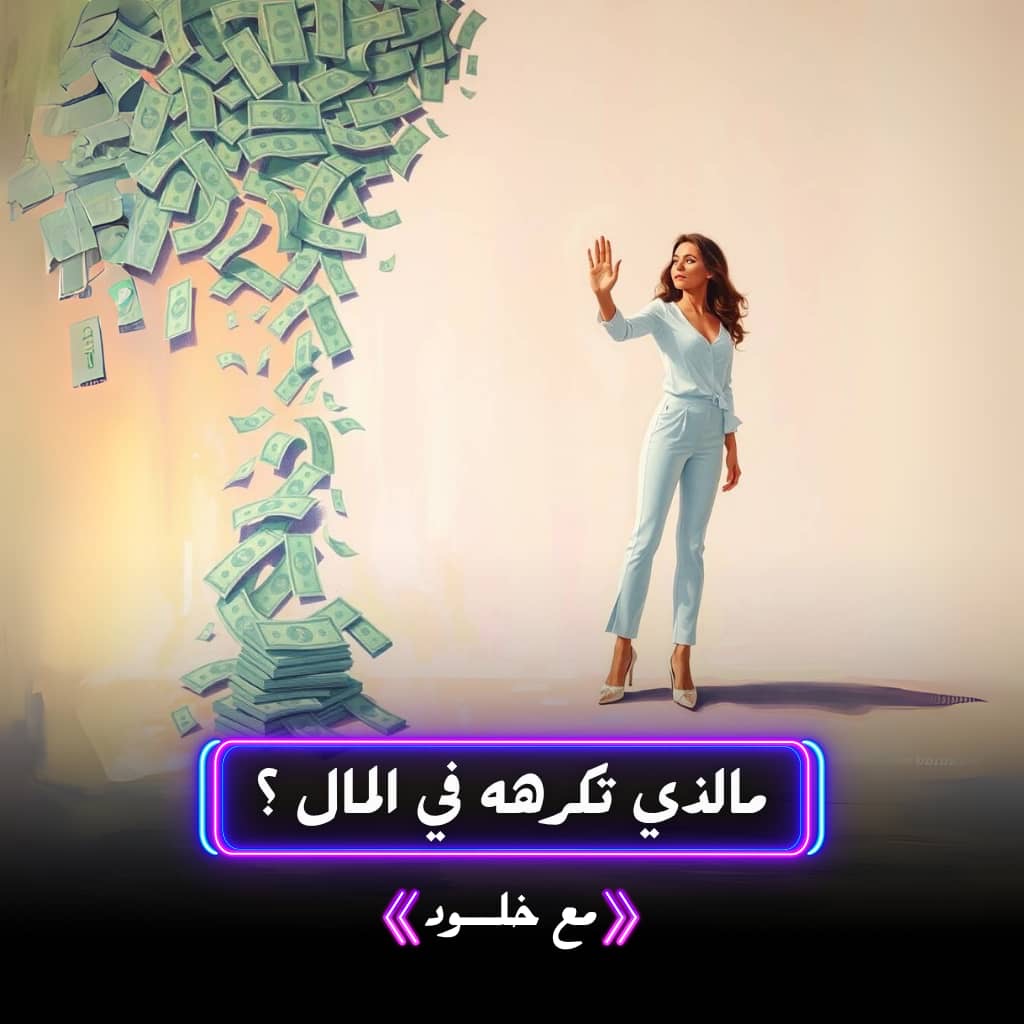 مالذي تكرهه في المال؟ مالذي تكرهه في المال؟