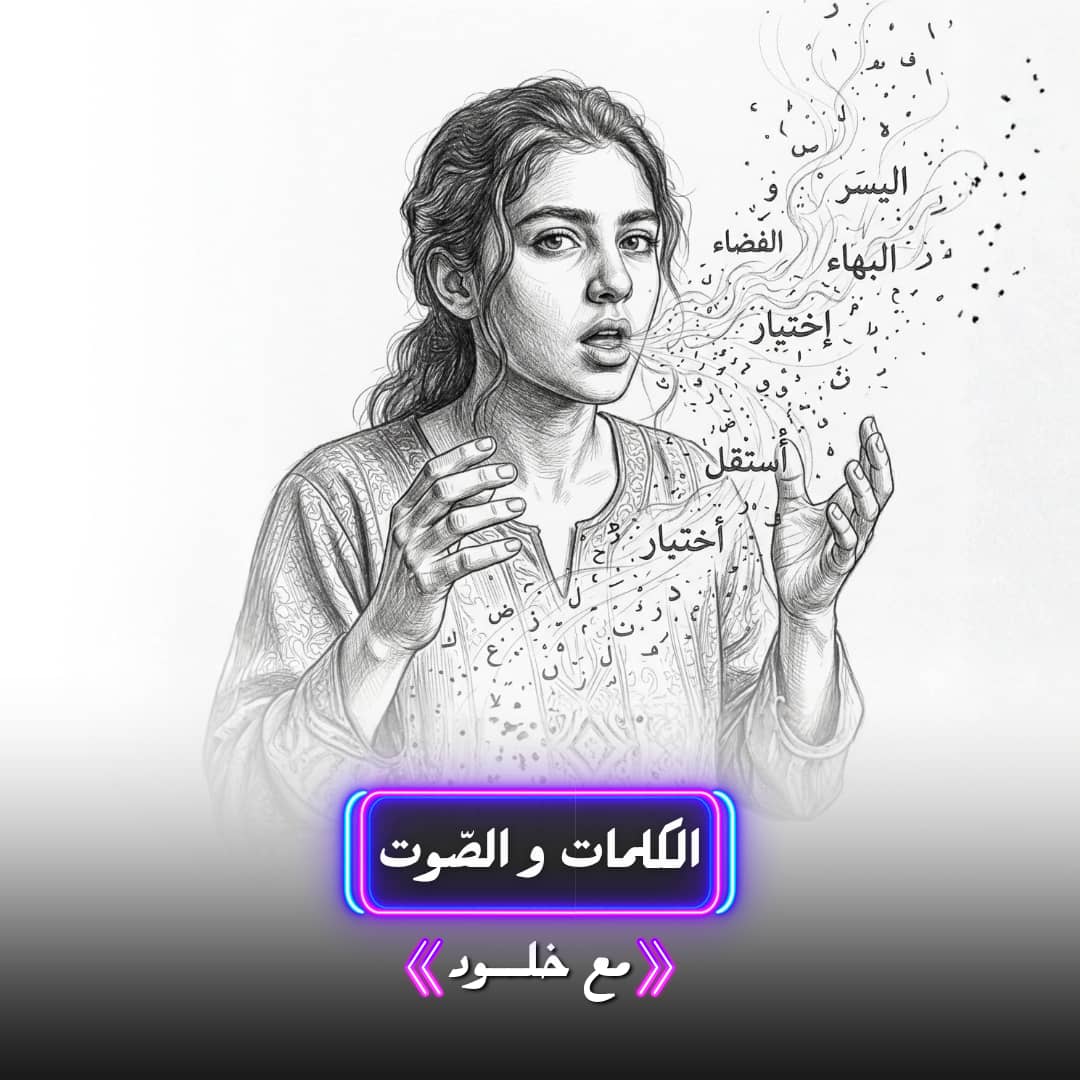الكلمات و الصوت